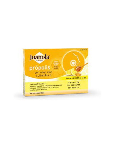 JUANOLA PROPOLIS CON MIEL ZINC Y VITAMINA C