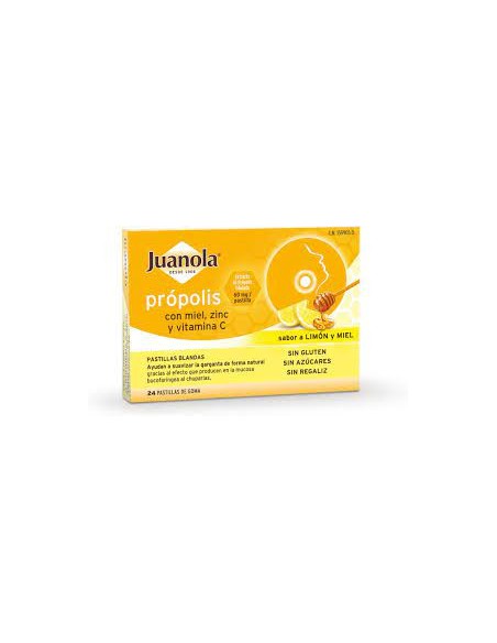 JUANOLA PROPOLIS CON MIEL ZINC Y VITAMINA C