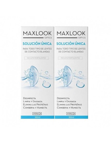 SOLUCION UNICA  MAXLOOK PACK 2