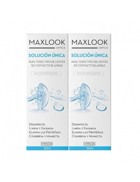 SOLUCION UNICA  MAXLOOK PACK 2