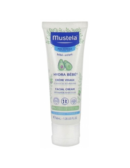 MUSTELA HYDRA BEBE CREMA CARA 40 ML.