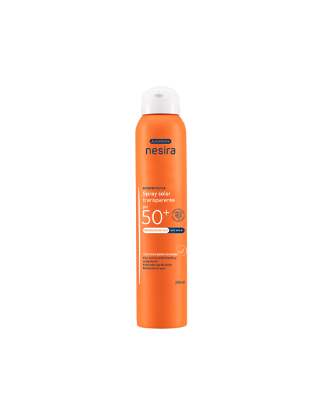 Nesire fotoprotector spray solar transparente SP