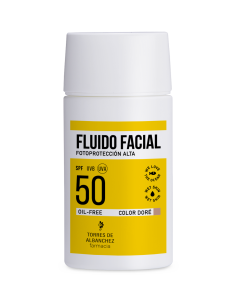 FLUIDO FACIAL SOLAR SPF50 COLOR DORÉ