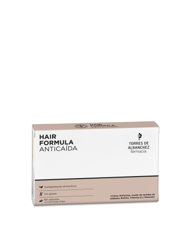 HAIR FORMULA ANTICAIDA 60 CAPSULAS