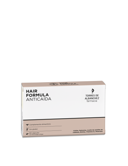 HAIR FORMULA ANTICAIDA 60 CAPSULAS