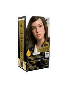 TINTE TH 6.13 RUBIO OSCURO CENIZA DORADO