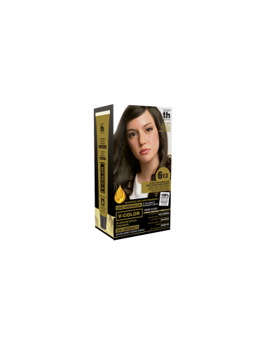 TINTE TH 6.13 RUBIO OSCURO CENIZA DORADO